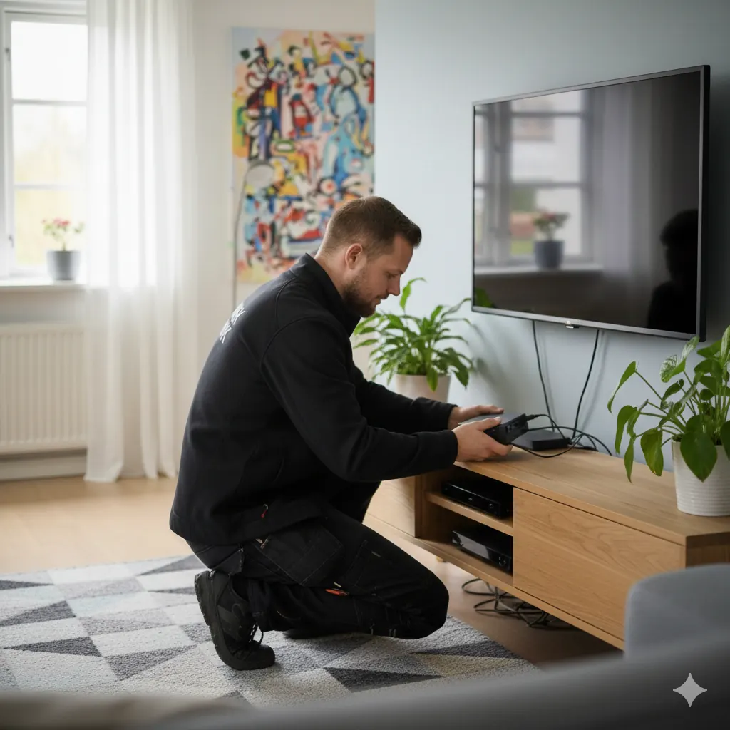 Netværksinstallation & netværksopsætning privat